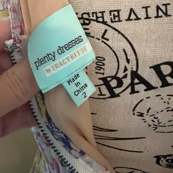 🧨SALE ANTHROPOLOGIE TRACY REESE FLORAL PLEATED FLORAL DRESS - Picture 8 of 8